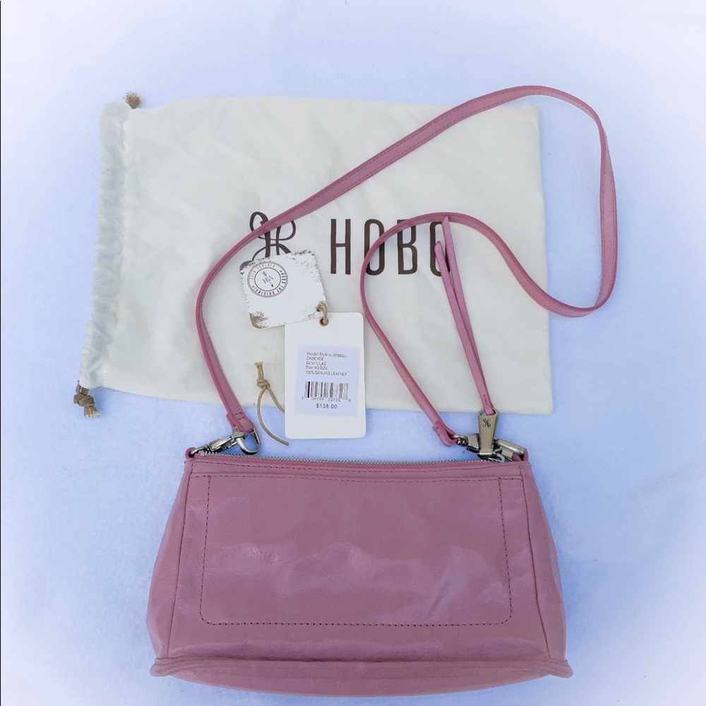 Pretty in pink small shoulder Hobo bag like new